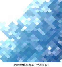 Blue Roof tiles pattern, Creative Design Templates