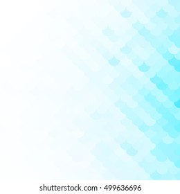 Blue Roof tiles pattern, Creative Design Templates