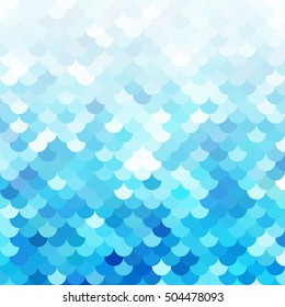 Blue Roof tiles pattern, Creative Design Templates