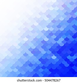 Blue Roof tiles pattern, Creative Design Templates