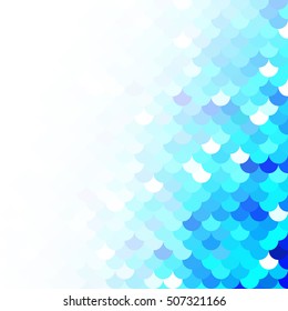Blue Roof tiles pattern, Creative Design Templates