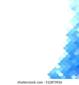 Blue Roof tiles pattern, Creative Design Templates