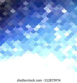 Blue Roof tiles pattern, Creative Design Templates