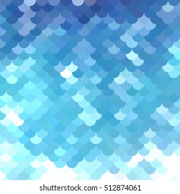 Blue Roof tiles pattern, Creative Design Templates