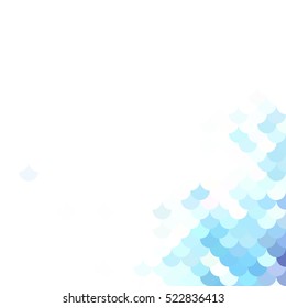 Blue Roof tiles pattern, Creative Design Templates