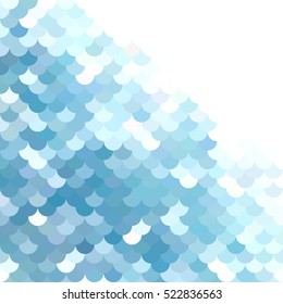 Blue Roof tiles pattern, Creative Design Templates