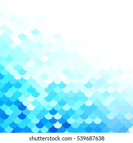 Blue Roof tiles pattern, Creative Design Templates