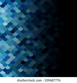 Blue Roof tiles pattern, Creative Design Templates