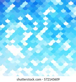 Blue Roof tiles pattern, Creative Design Templates