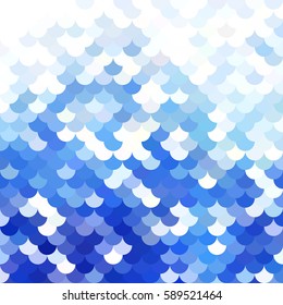 Blue Roof tiles pattern, Creative Design Templates