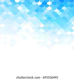 Blue Roof tiles pattern, Creative Design Templates