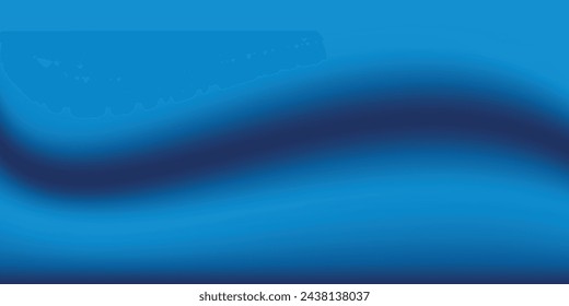 Blue room in the 3d. Background