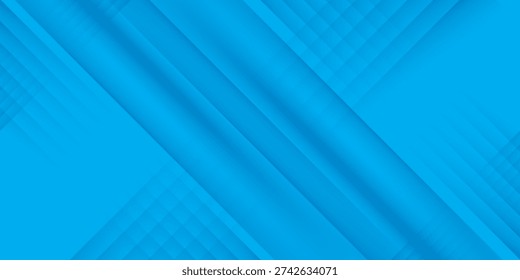 Blue room in the 3d. Background