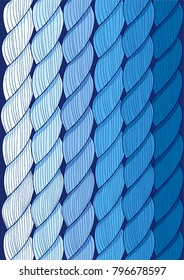 blue rope background vector