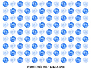 Blue rose: background illustration 