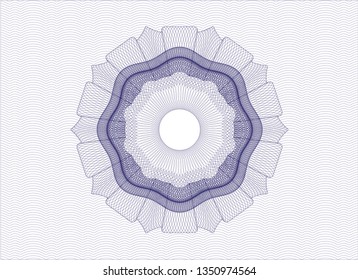 Blue rosette (money style emblem)