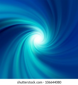 Blue rotation water. EPS 8 vector file included