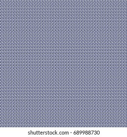 Blue rough fabric background. Abstract vector.