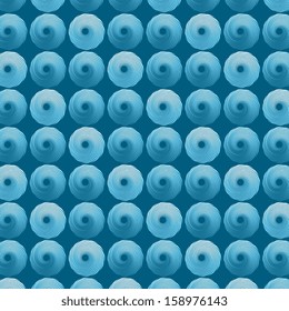 blue round pattern background