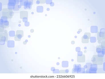 blue rounded shape image background