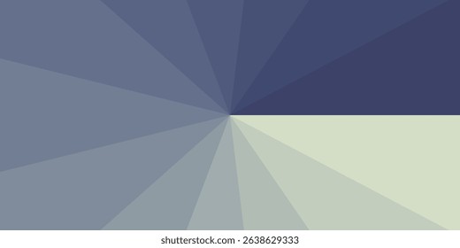 Blue to Sage Green Radial Burst – Abstract Sunburst Vector Gradient Background (EPS)