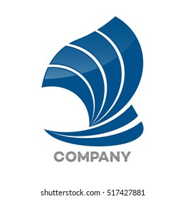Blue sail logo