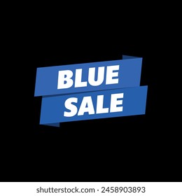 blue sale business banner post