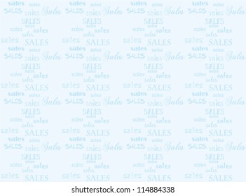 Blue sales background. Vector marketing website wallpaper.