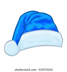 Blue Santa Hat