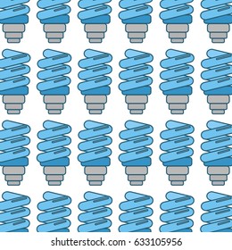 blue save bulb with leaves background