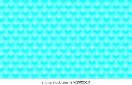A blue scaly background. Iridescent scales. Suitable for desktop backgrounds, web page designs, and cover images. Vector illustration.