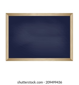 Blue school board. Vector illustration