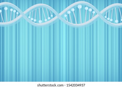 Blue Scientific concept background with copy space, illustration vector.	
