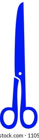 Blue Scissors illustration