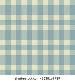 Blue Scotland textile seamless pattern. Fabric texture check tartan plaid. Abstract geometric background for cloth, card, fabric. Monochrome graphic repeating design. Modern squared ornament.