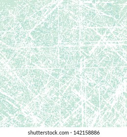 Blue scratched vector background