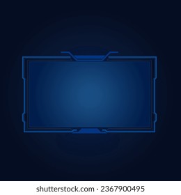 blue screen on dark background. Blue Screen, Futuristic design, Abstract look, Graphic design, UI UX design,