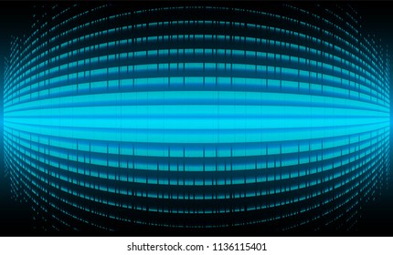 blue screen wave