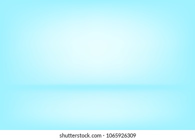 Blue sea abstract background empty room with spotlight effect. Vector EPS10 graphic art design.