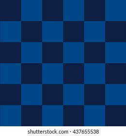 Blue Sea Chess Board Background Vector Illustration