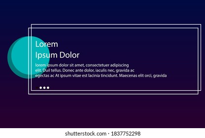 Blue Sea Color Background. Mixed Blend gradient style .Eps 10 Vector
