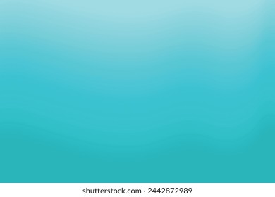 Blue sea summer banner background cover template design.  Blurred turquoise water backdrop. Vector illustration for your graphic design, banner, summer or aqua poster