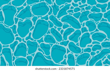 blue sea water surface texture background