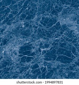 Blue sea wave effect made with watercolor aquamarine marble fresh pool granite mineral material soft underwater aqua river ocean sea summer wave abstract