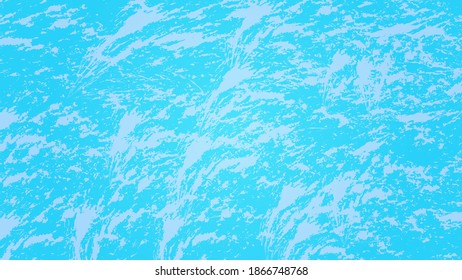 Mar azul con fondo de olas