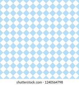 Blue Seamless Baby Pattern With Squares