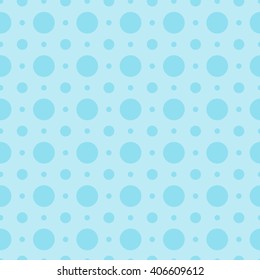 blue seamless dots pattern