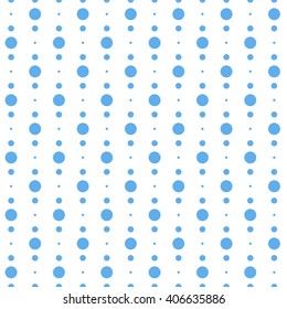 blue seamless dots pattern