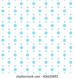 blue seamless dots pattern