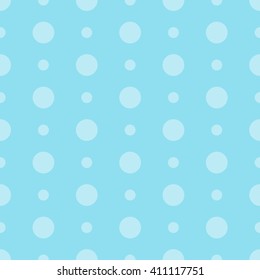 blue seamless dots pattern